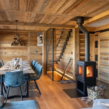 Tatil Evi Le Refuge Des 3 Oursons 14 P - With Swim Sauna Gérardmer