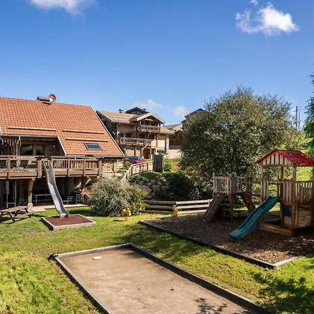 Le Refuge Des 3 Oursons 14 P - With Swim Sauna Tatil Evi