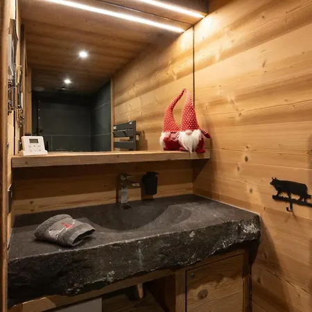 Le Refuge Des 3 Oursons 14 P - With Swim Sauna Tatil Evi