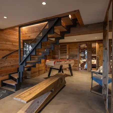 Tatil Evi Le Refuge Des 3 Oursons 14 P - With Swim Sauna Gérardmer